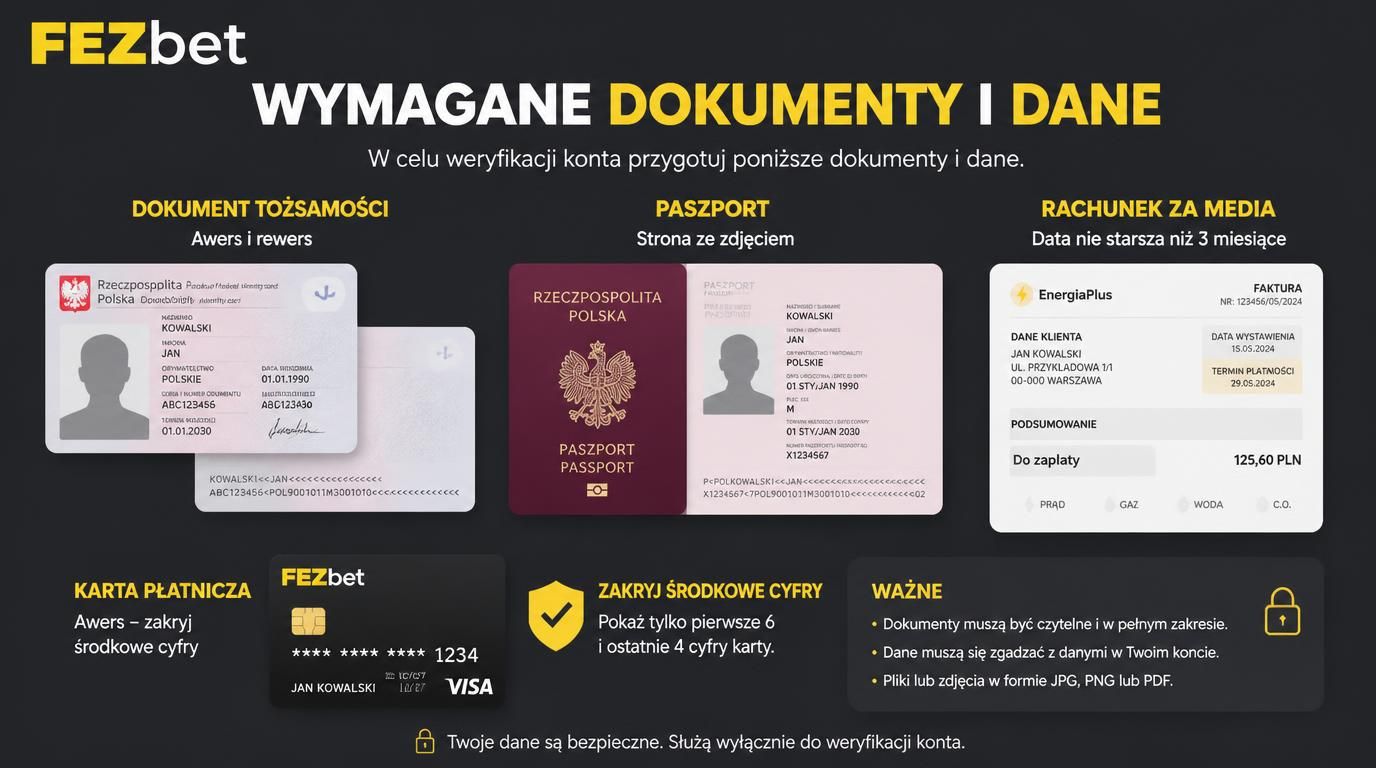 przykładowe dokumenty do weryfikacji KYC